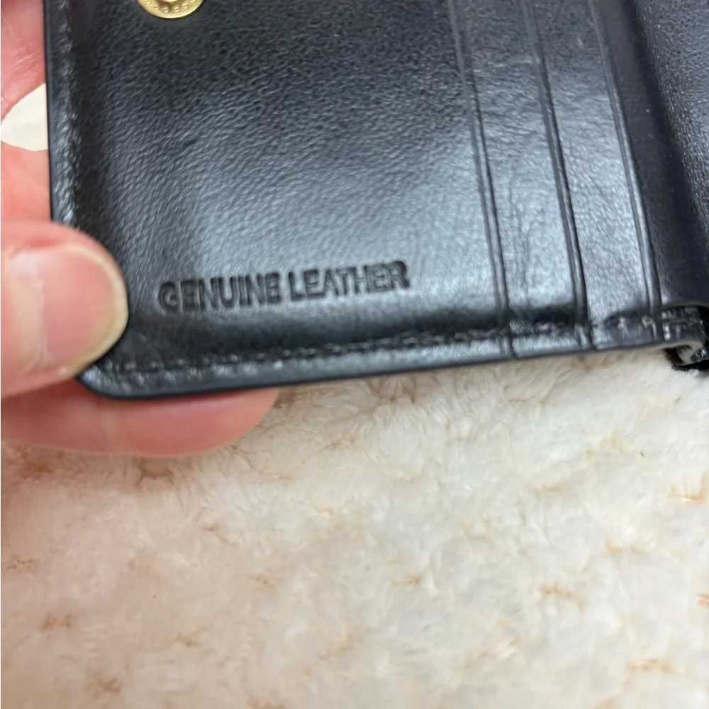 Lodis Black Leather Zip Around RFID Protection Wallet